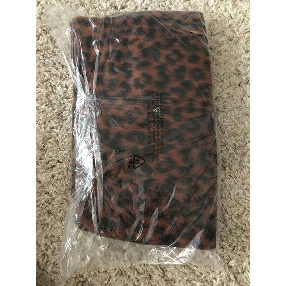 Marine Layer Stephanie Cocoon Coat Wool Blend Fuzzy Teddy Jacket Cheetah NWT M - Picture 5 of 9